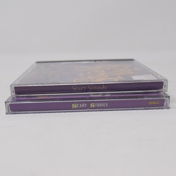 Halloween Party CDs Scary Sounds & Stories Effects Music Haunted House Lot of 2 - Picture 5 of 8